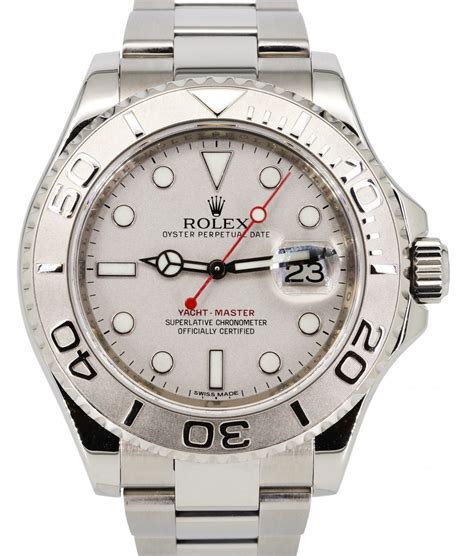 used men's rolex yachtmaster|used rolex yachtmaster platinum.